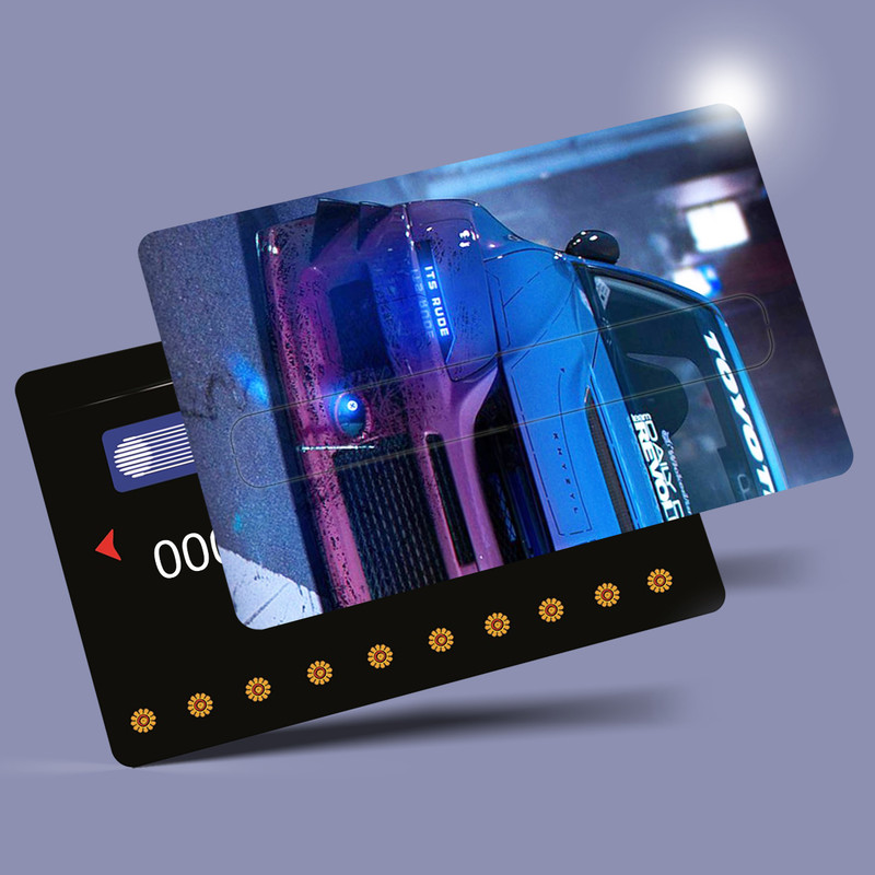 استیکر کارت مدل ماشین کد acr14