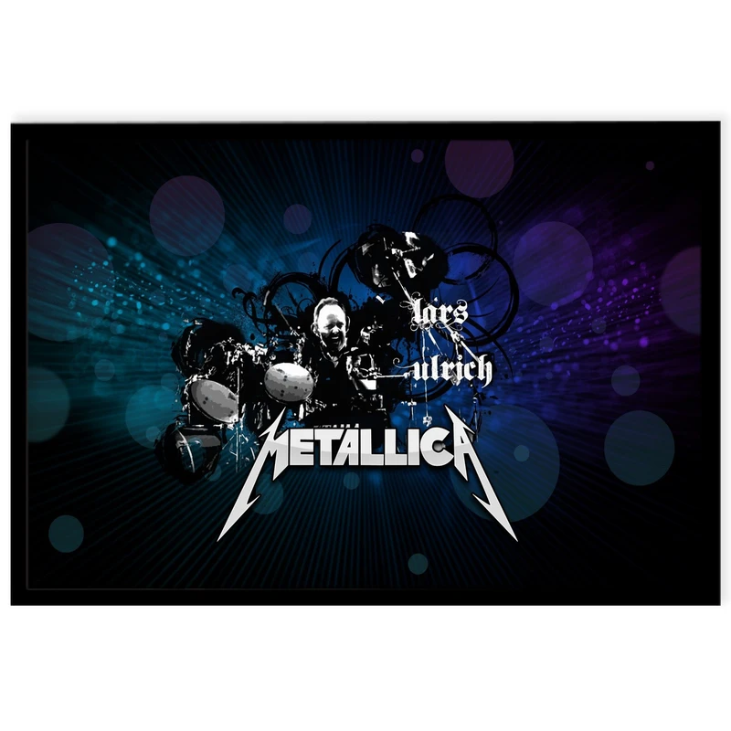 تابلو نوری بکلیت طرح گروه متالیکا Metallica مدل B-s170