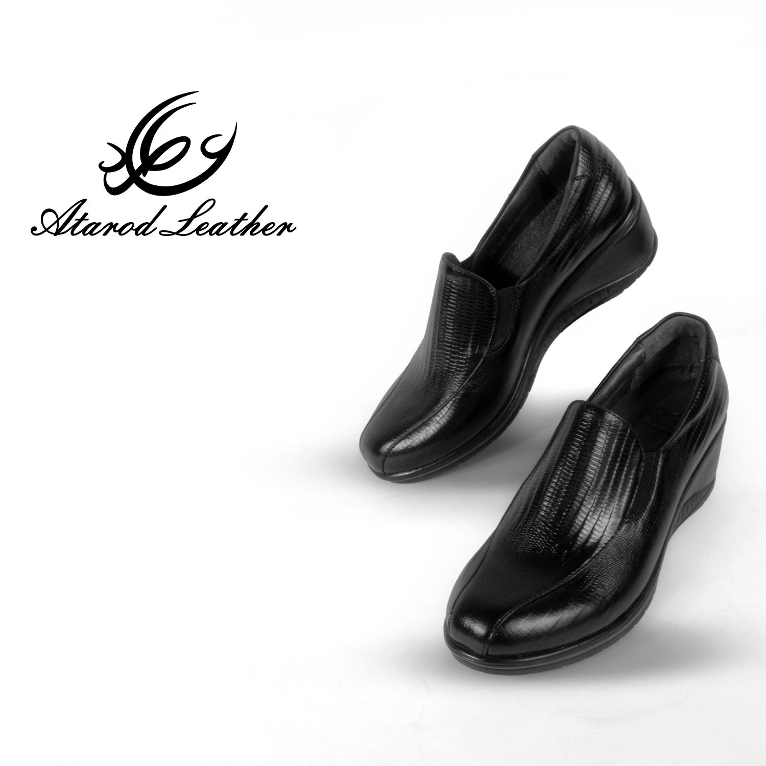 کفش روزمره زنانه چرم عطارد مدل چرم طبیعی کد SH187 -  - 9