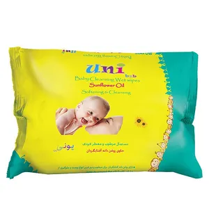 Uni Beb Baby Sunflower Oil Wet Wipes 63pcs