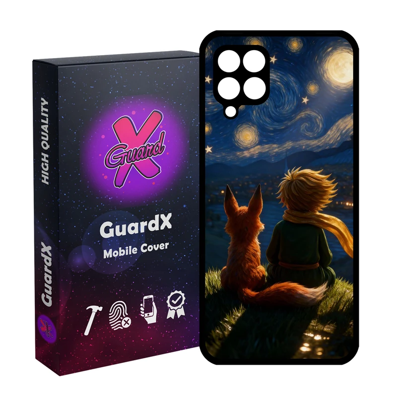 کاور گارد ایکس طرح شازده کوچولو مدل 10848 مناسب برای گوشی موبایل سامسونگ Galaxy A12/M12/F12