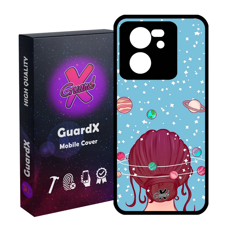 کاور گارد ایکس طرح Girl مدل Glass10211 مناسب برای گوشی موبایل شیائومی 13T/13T Pro/Redmi K60 Ultra