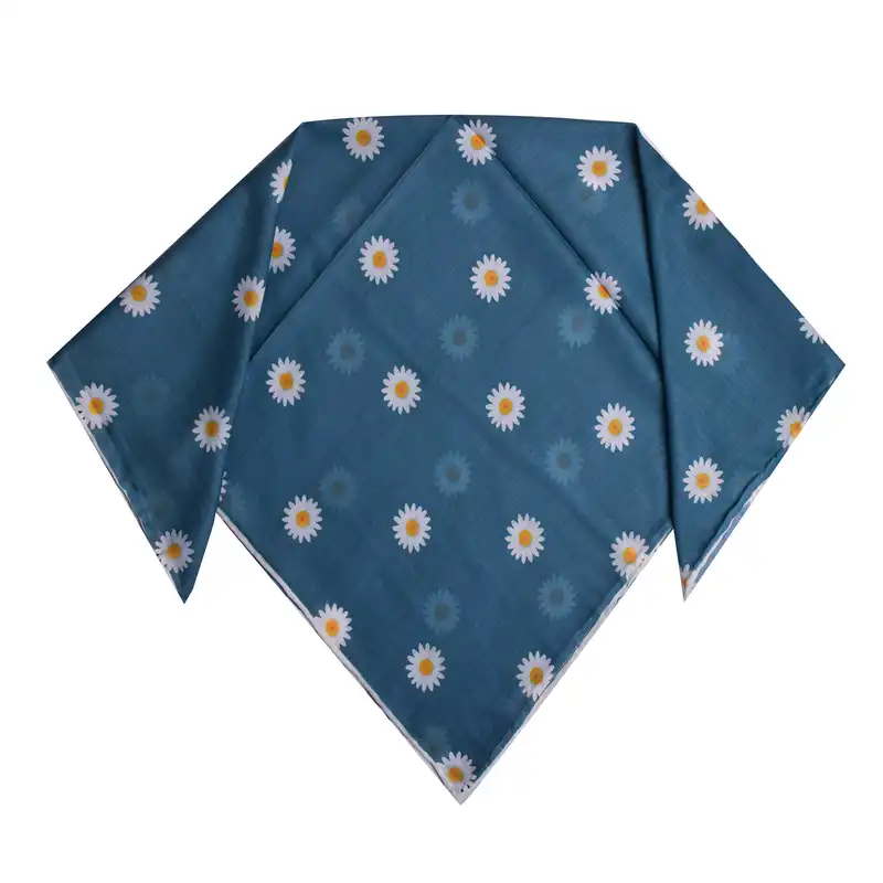 روسری زنانه مدل مینی طرح بابونه