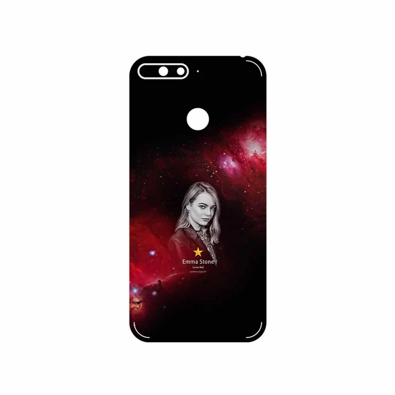 برچسب پوششی ماهوت مدل Emma Stone مناسب برای گوشی موبایل هوآوی Y6 2018