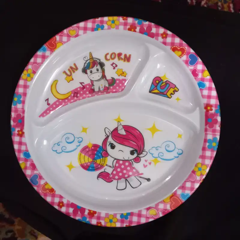 ظرف غذا کودک مدل یونیکورن