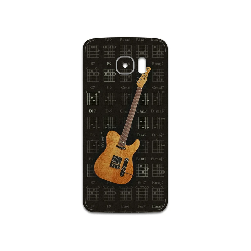 برچسب پوششی ماهوت مدل Guitar-Instrument مناسب برای گوشی موبایل سامسونگ Galaxy S7 Edge