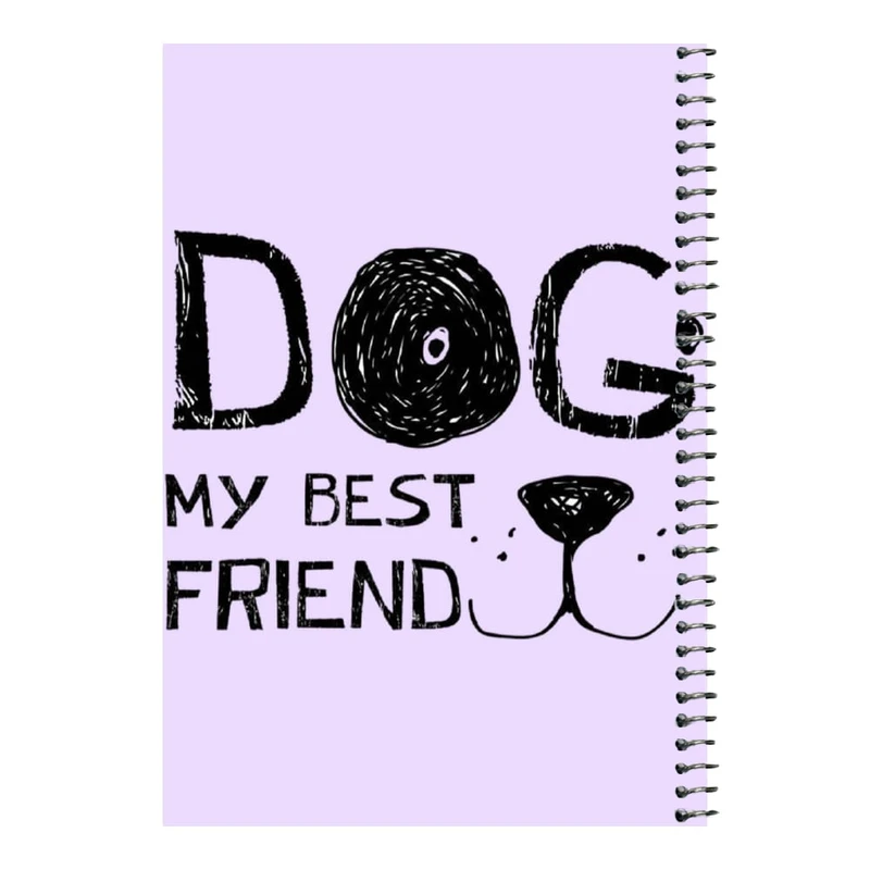 دفتر مشق 80 برگ اس جی مدل بهترین دوست    