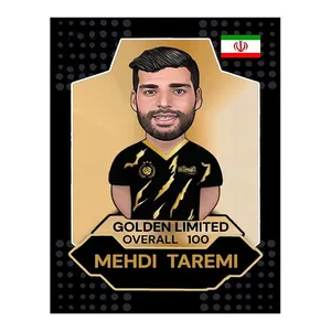 اسباب بازی شانسی مدل مهدی طارمی لیمیتد 2025 فوتبالیکا