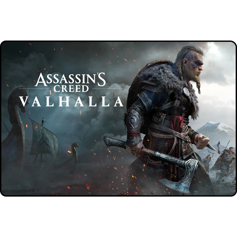 ماوس پد مخصوص بازی طرح Assassin's Creed Valhalla مدل 10303