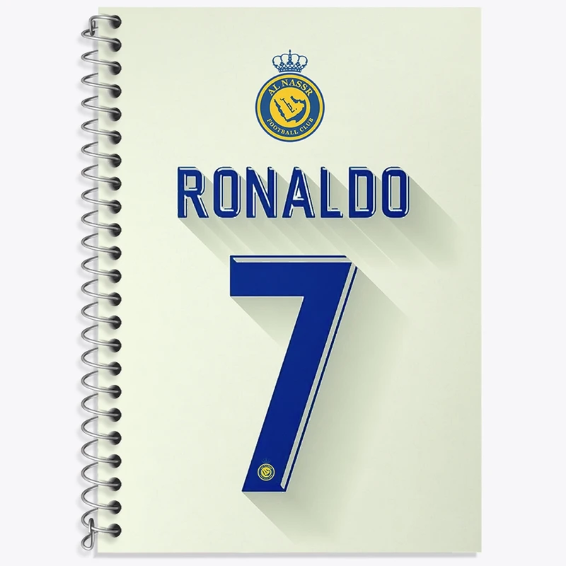 دفتر لغت 50 برگ خندالو طرح کریستیانو رونالدو کد 36424