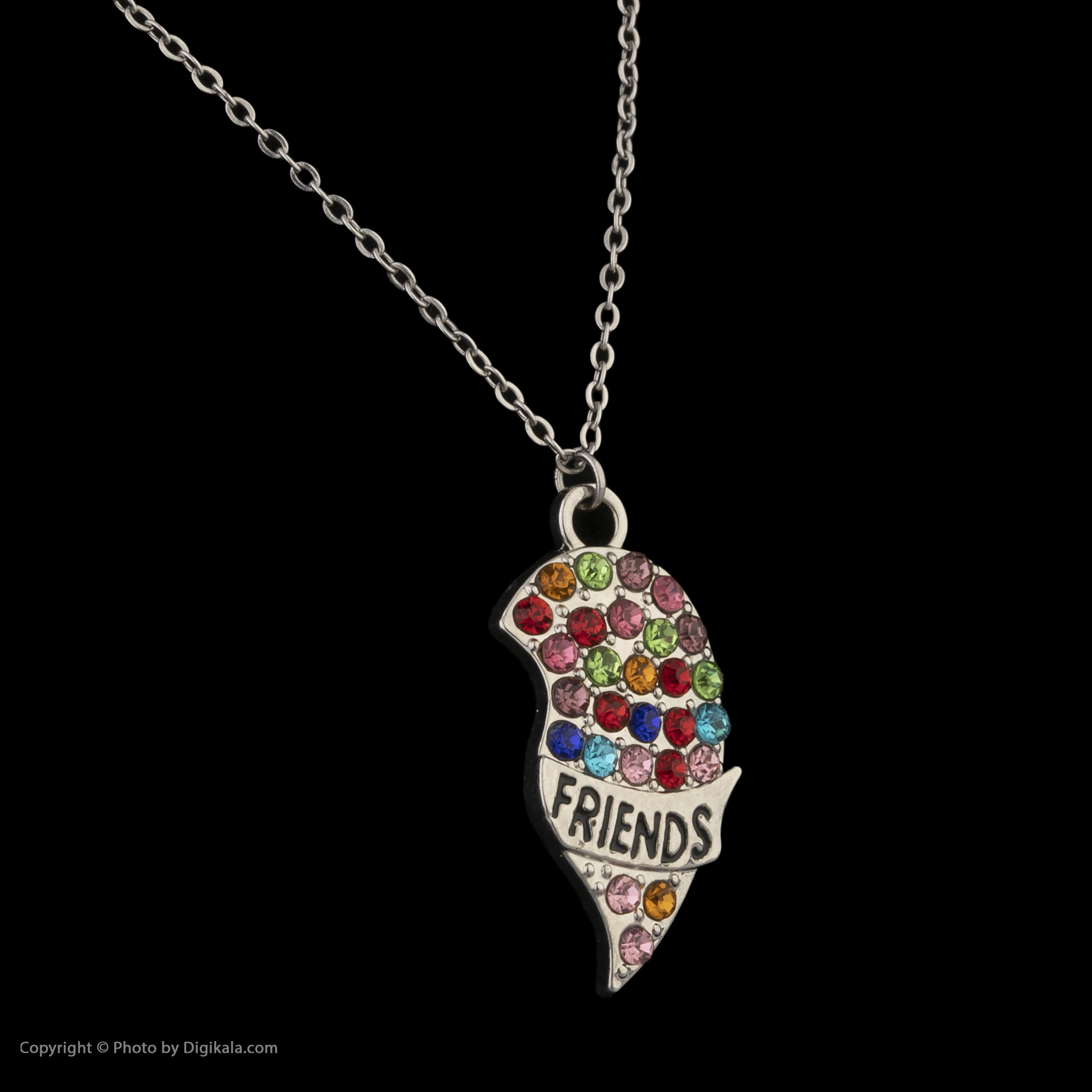 گردنبند دخترانه مدل Best friends کد 53 بسته 2 عددی گردنبند دخترانه مدل Best friends کد 53 بسته 2 عددی