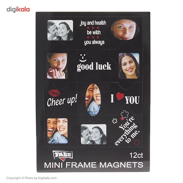 قاب عکس آهنربایی کلیپس مدل 102658 قاب عکس آهنربایی کلیپس مدل 102658