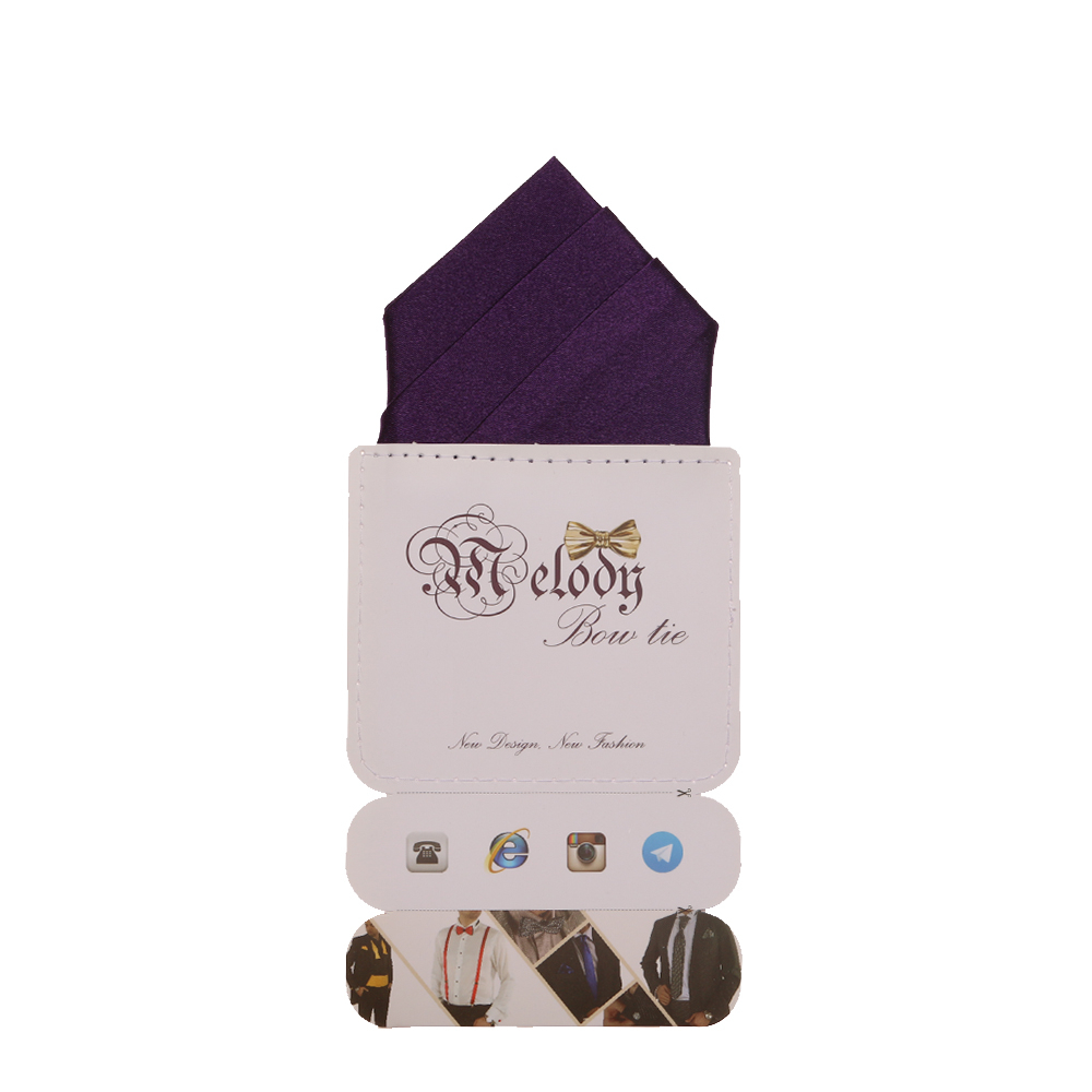 دستمال جیب مردانه ملودی مدل PS5106MSSprpl