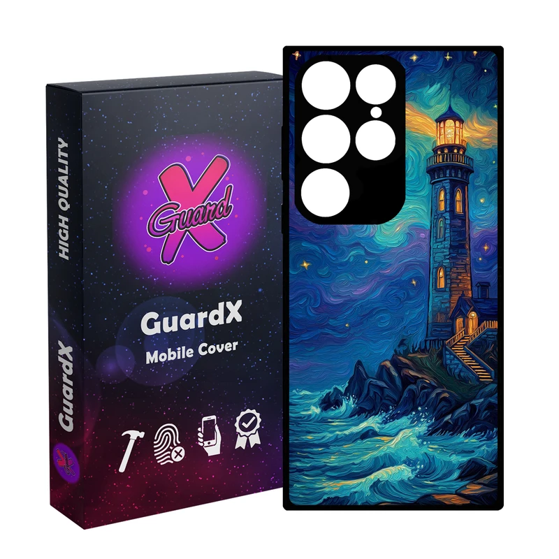 کاور گارد ایکس طرح فانوس دریایی مدل 10891 مناسب برای گوشی موبایل سامسونگ Galaxy S24 Ultra