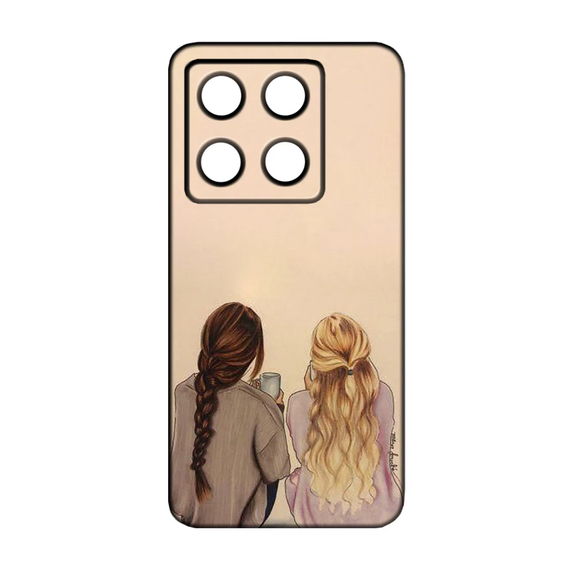 کاور طرح دخترانه کد 61 مناسب برای گوشی موبایل شیائومی 14T Pro