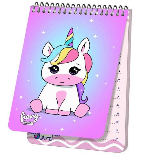 دفترچه یادداشت مستر راد طرح یونیکورن مدل اسب تک شاخ کد fiory 1752