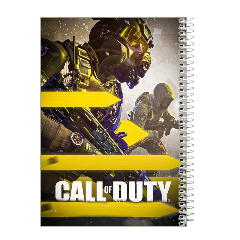 دفترچه یادداشت 40 برگ طرح call of duty کد ic3