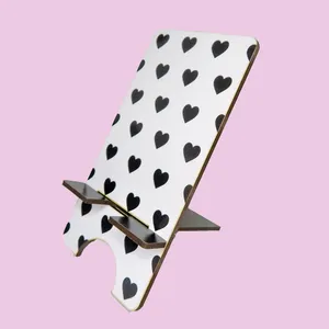 پایه نگهدارنده گوشی موبایل مدل فانتزی طرح قلب عشق کد 02