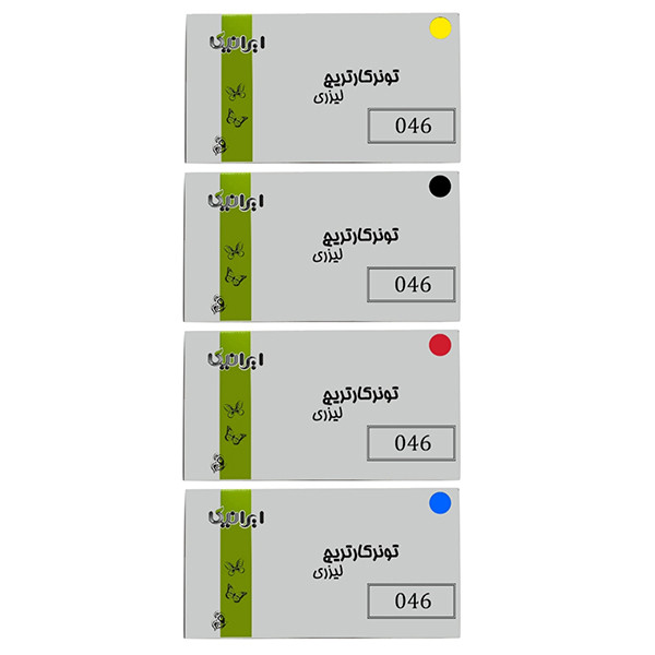 تونر ایرانیکا مدل 046 مجموعه 4 عددی