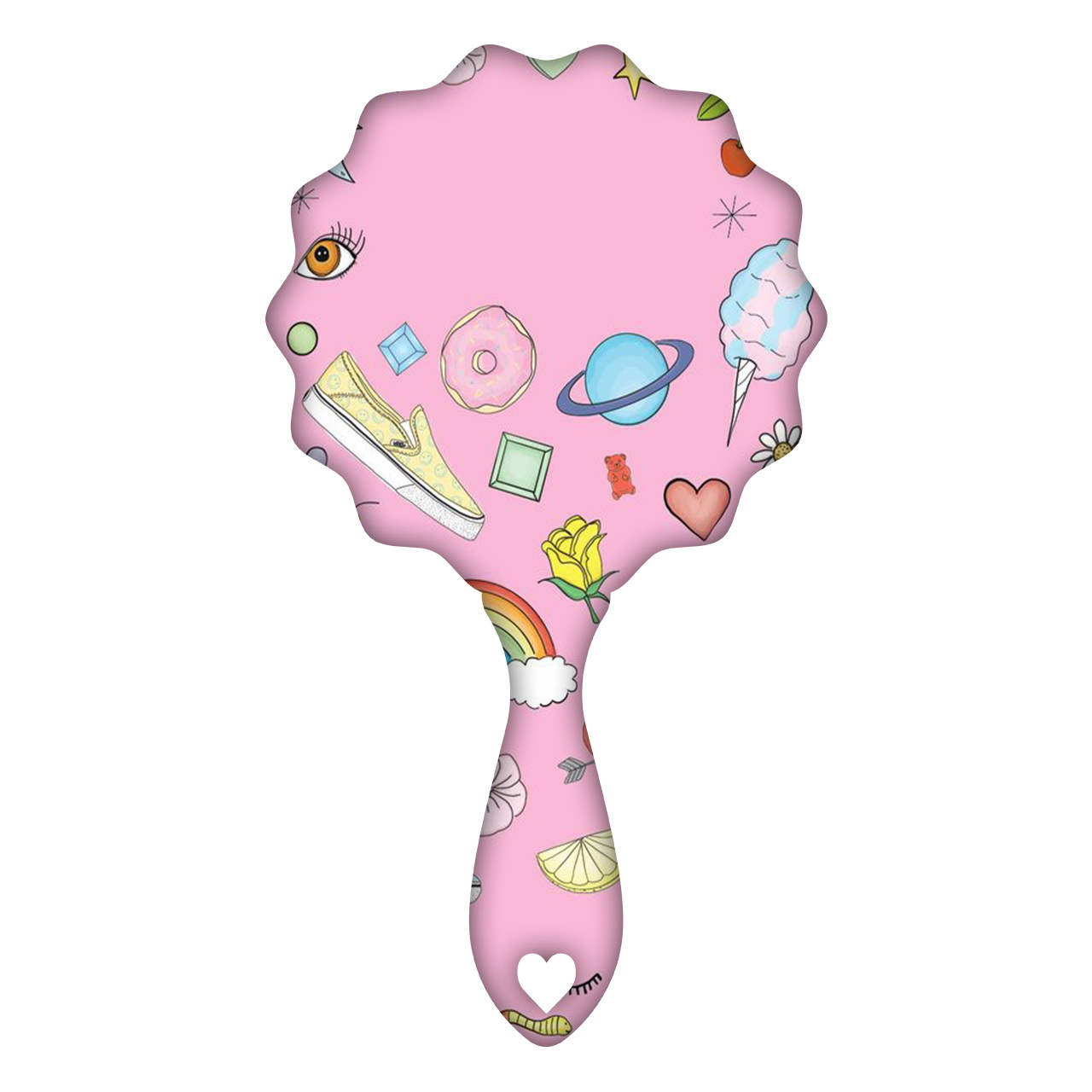 آینه آرایشی مدل فانتزی کد AY1079