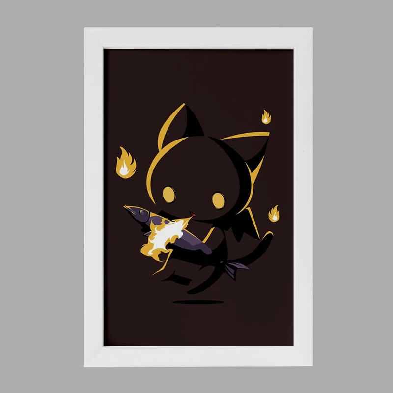 تابلو خندالو مدل چموسوکه انیمه کونوسوبا Konosuba کد 27169