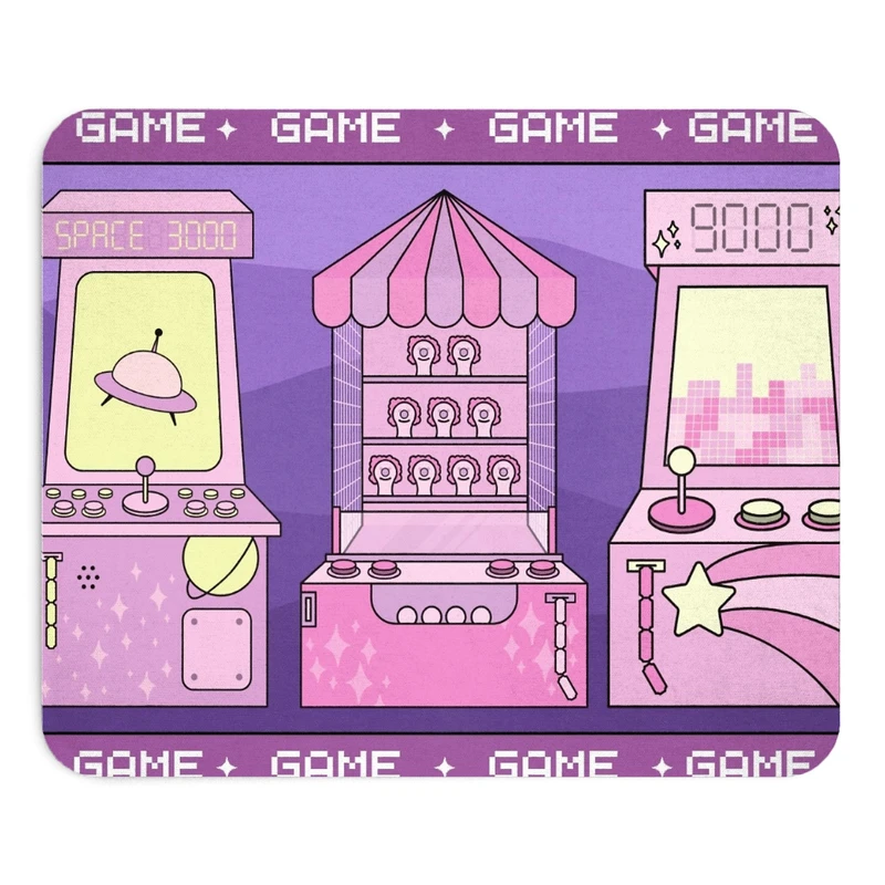 ماوس پد طرح دستگاه بازی سایز 19x24 سانتی متر