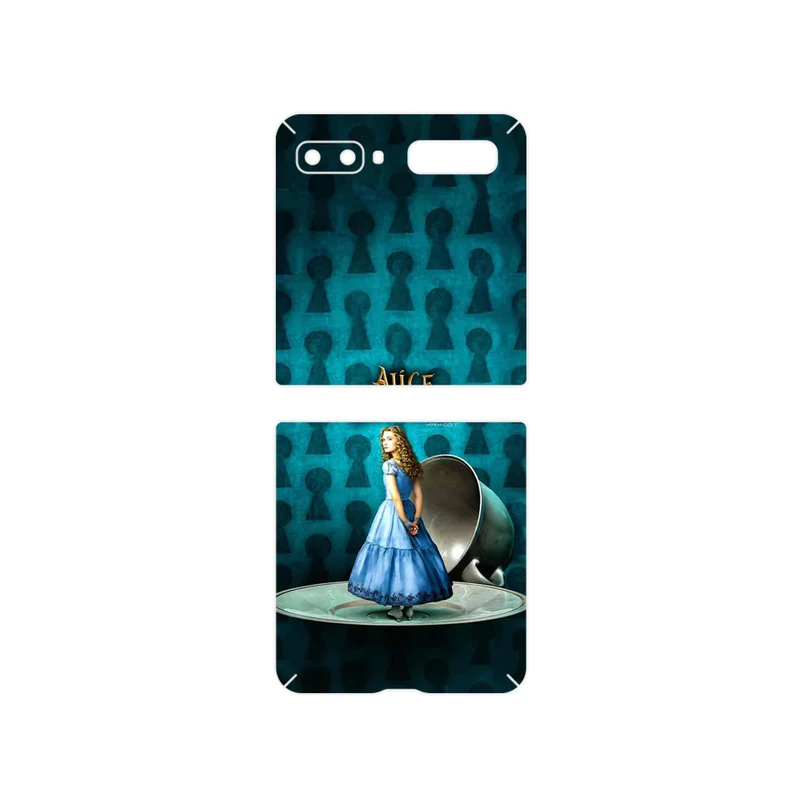 برچسب پوششی ماهوت مدل Alice in Wonderland مناسب برای گوشی موبایل سامسونگ Galaxy Z Flip
