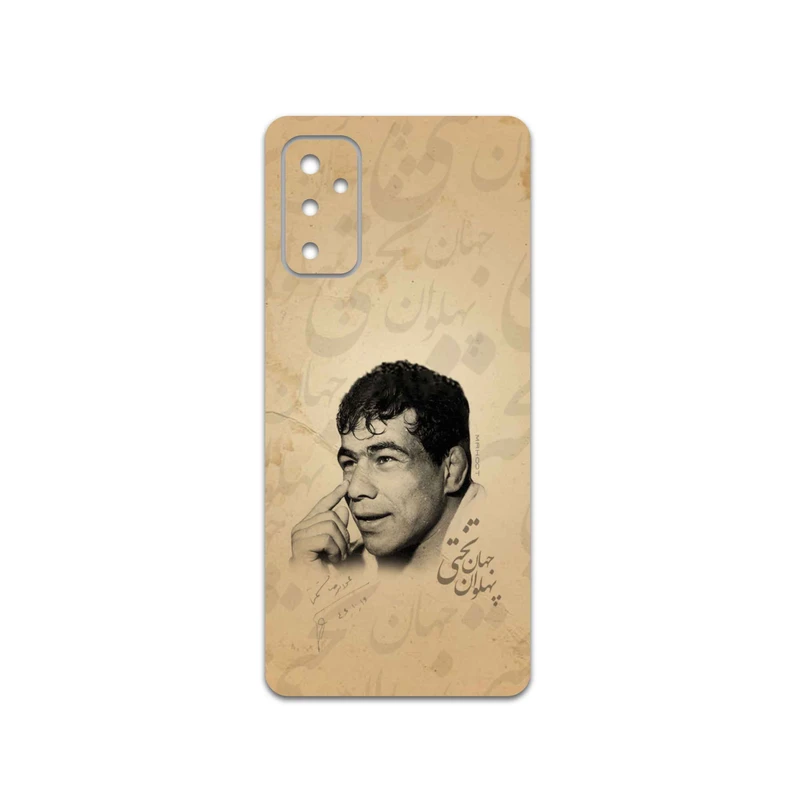 برچسب پوششی ماهوت مدل Gholamreza-Takhti مناسب برای گوشی موبایل سامسونگ Galaxy M52 5G