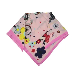 روسری دخترانه مدل گل