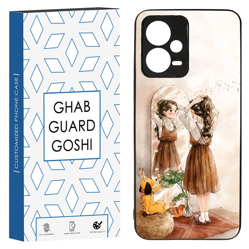 کاور قاب گارد گوشی طرح دخترانه کد TPU-019 مناسب برای گوشی موبایل شیائومی Redmi Note 12 5G / Poco X5 5G