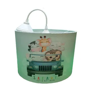 لوستر اتاق کودک مدل جیپ حیوانات کد L-158