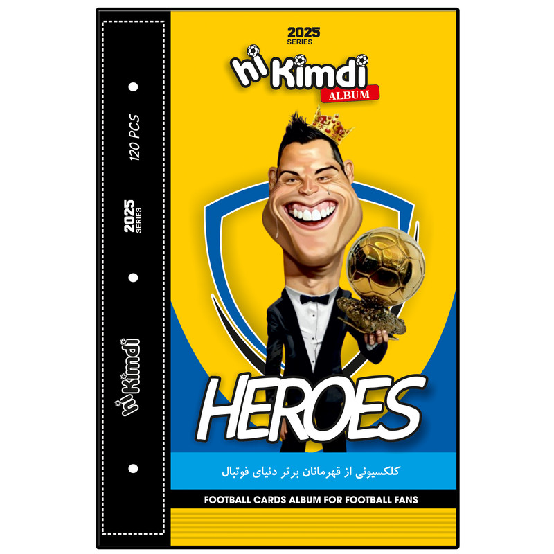 آلبوم کارت فوتبال کیمدی مدل 2025 کد 74
