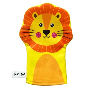 لیف حمام کودک مدل شیر مهربان کد 12