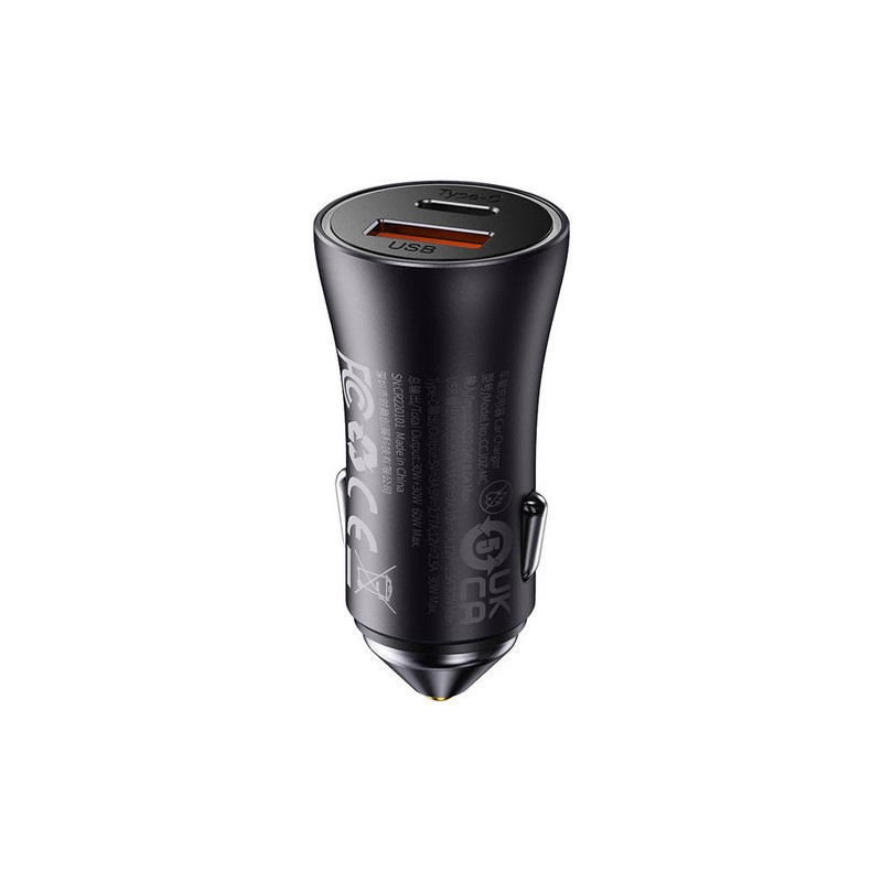 شارژر فندکی باسئوس مدل CGJM000113-60W