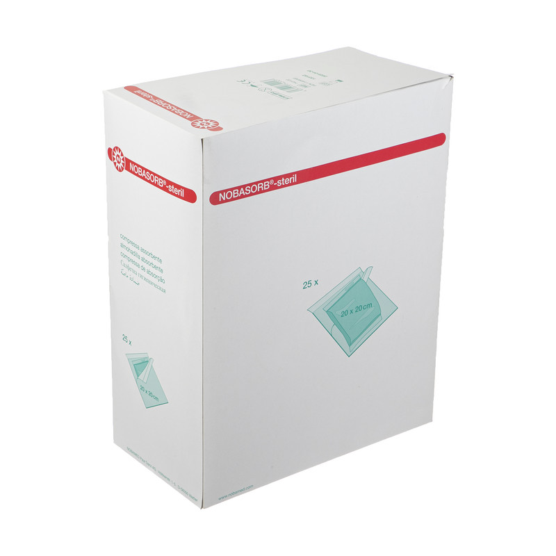 گاز طبی استریل نوبامد کد 740122 بسته 25 عددی