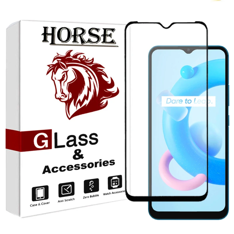 محافظ صفحه نمایش سرامیکی مات هورس مدل  MCERAMHORS مناسب برای گوشی موبایل ریلمی C20