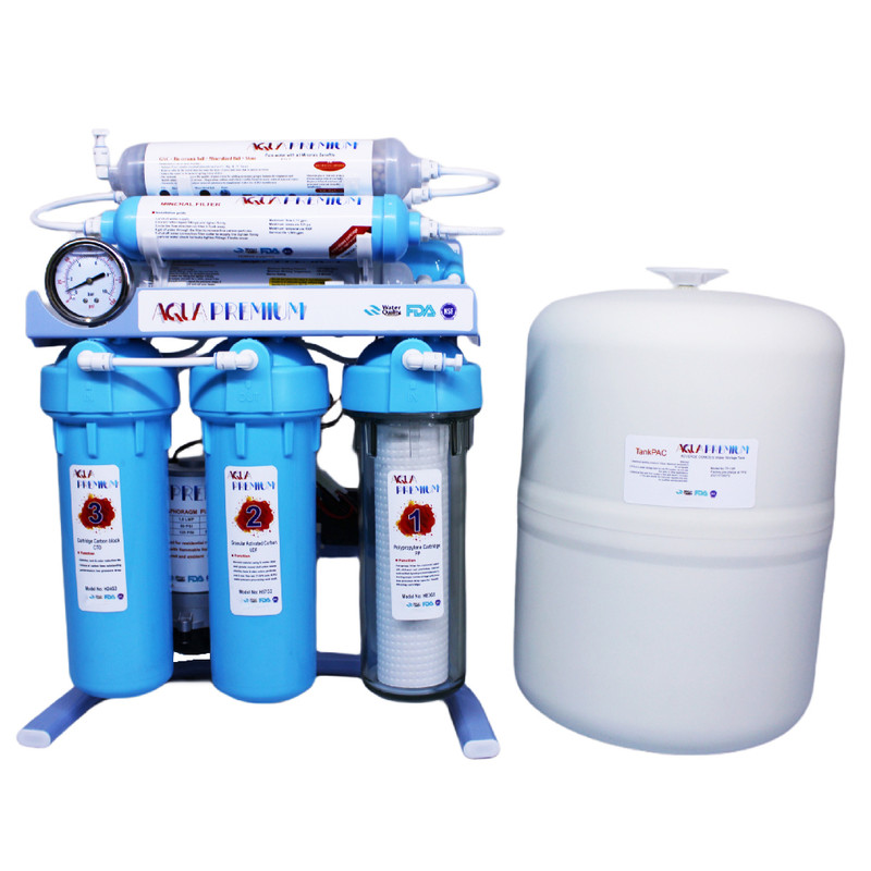 دستگاه تصفیه کننده آب آکواپرمیوم مدل A9POAB12-BL-TP دستگاه تصفیه کننده آب آکواپرمیوم مدل A9POAB12-BL-TP