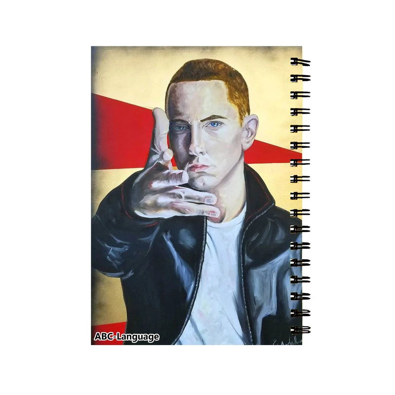 دفتر زبان طرح Eminem کد DZ-033