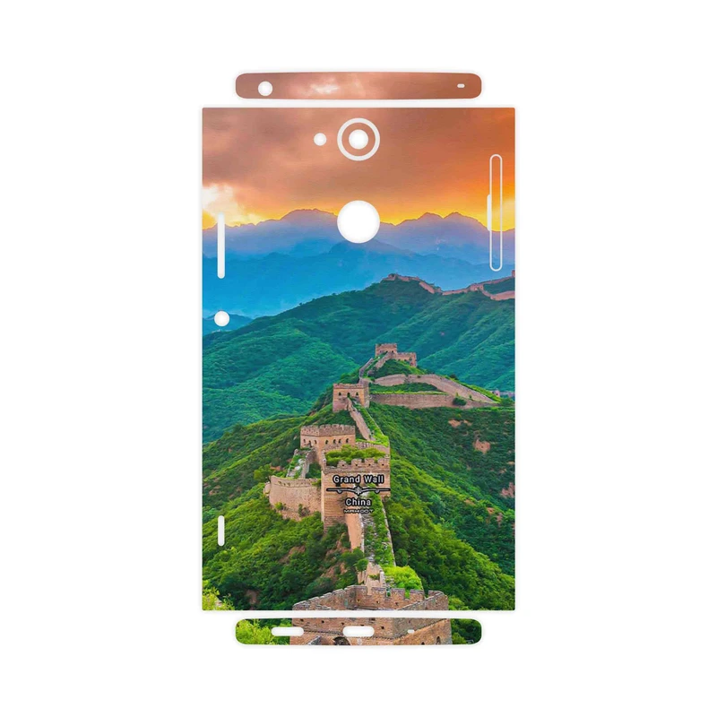 برچسب پوششی ماهوت مدل China Grand Wall-FullSkin مناسب برای گوشی موبایل سونی Xperia XA2