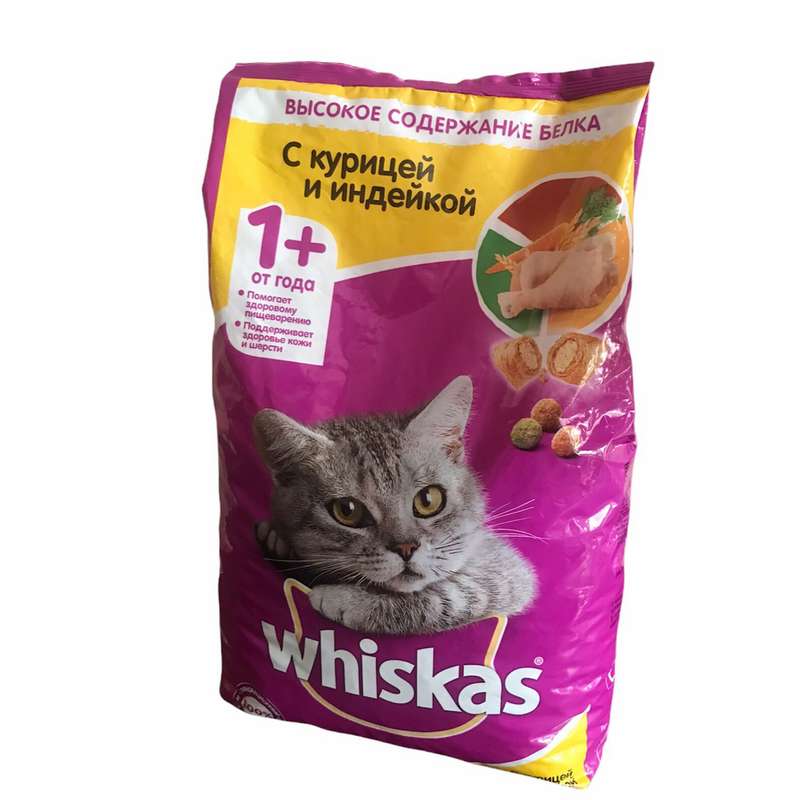 غذای خشک گربه ویسکاس مدل بالغ وزن 1.9 کیلوگرم