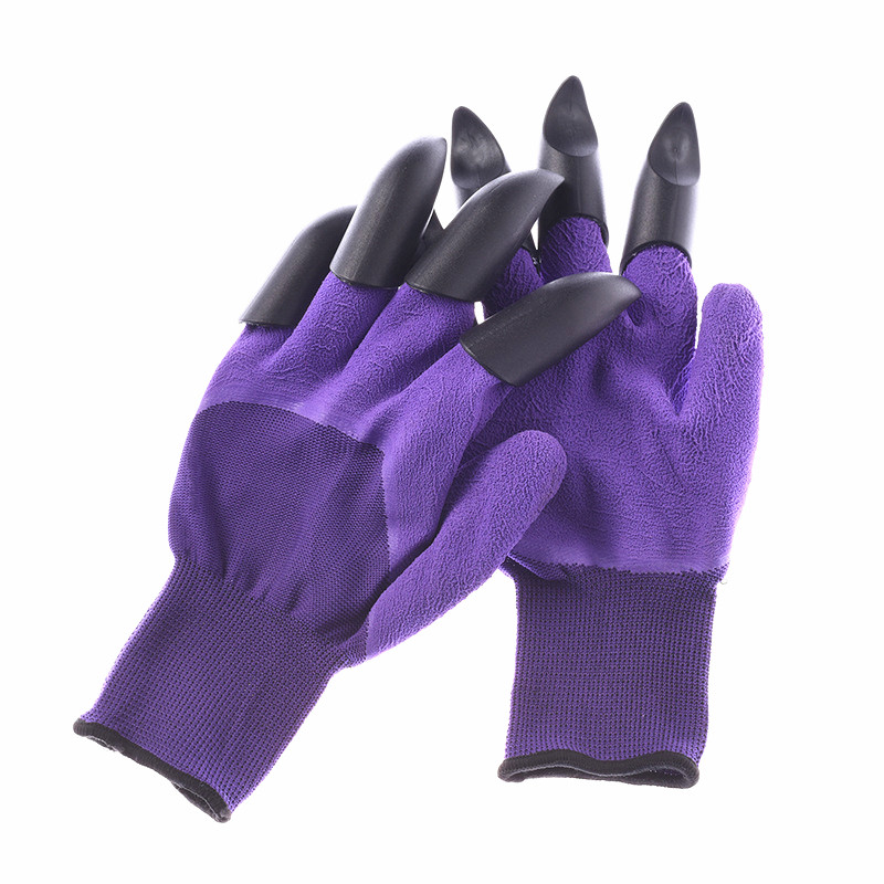 دستکش باغبانی مدل  چنگک دار دوقلو 01