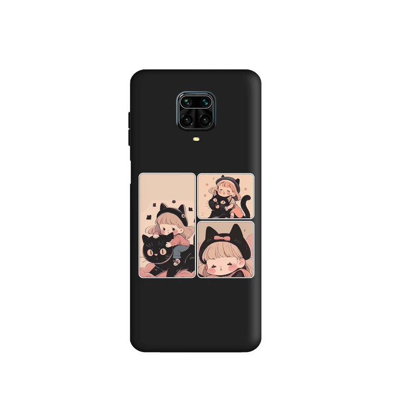 کاور قاب گوشی طرح قاب عکس دخترانه کد k1226 مناسب برای گوشی موبایل شیائومی Redmi Note 9S / Redmi Note 9 Pro