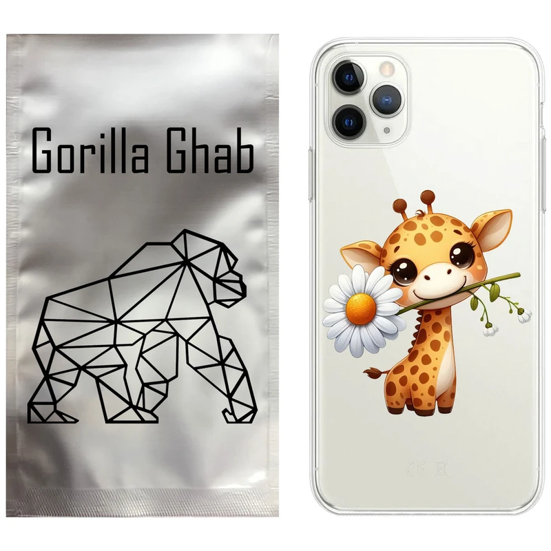 کاور گوریلا قاب مدل CLG کد 38 طرح زرافه مناسب برای گوشی موبایل اپل iPhone 11 Pro Max