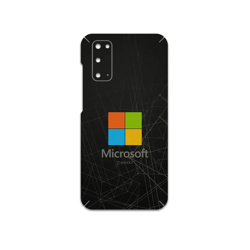 برچسب پوششی ماهوت مدل Mcrsft مناسب برای گوشی موبایل سامسونگ Galaxy S20