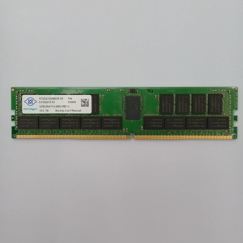 رم سرور DDR4 تک کاناله 2666 مگاهرتز CL19 نانیا مدل NT32GA72D4NBX3P-HR ظرفیت 32 گیگابایت