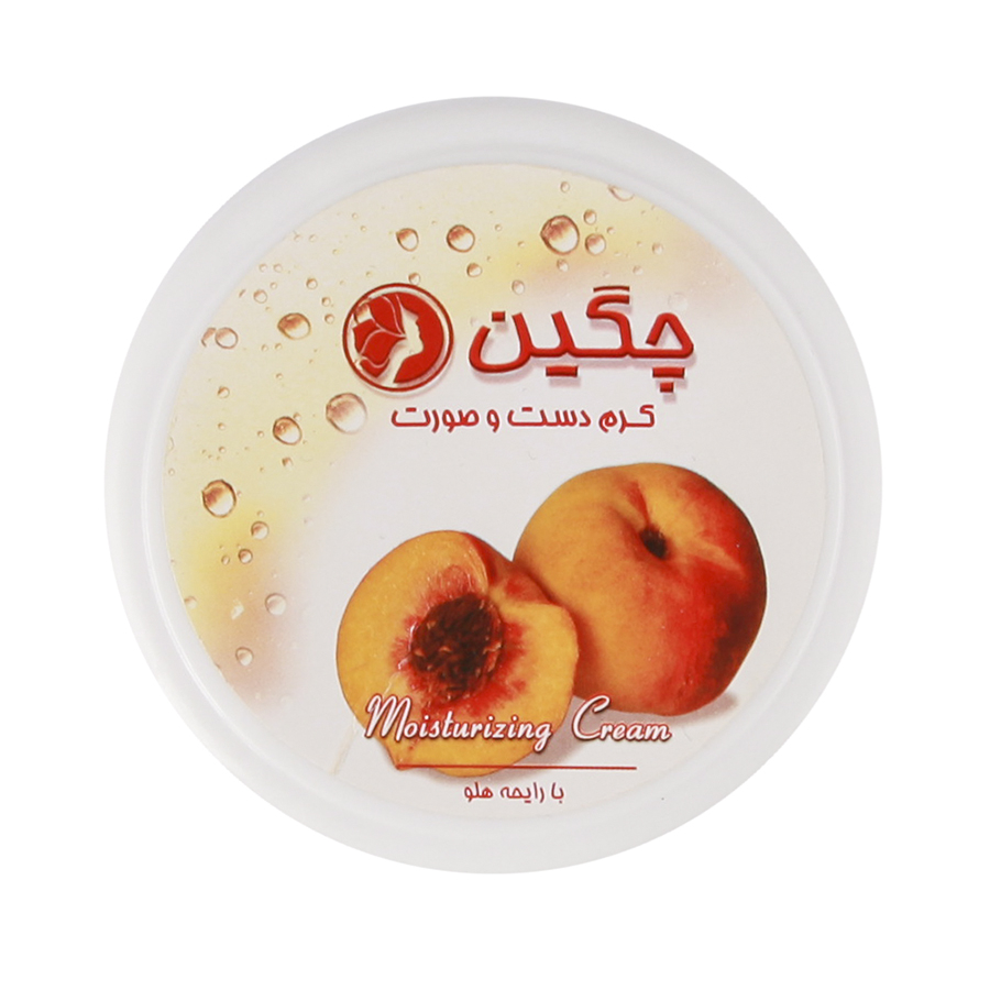 کرم مرطوب کننده چگین مدل هلو حجم 100 میلی لیتر