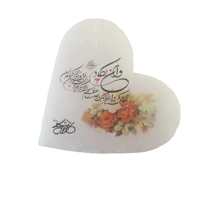سنگ نمک دکوری مدل قلب کد Pjw019