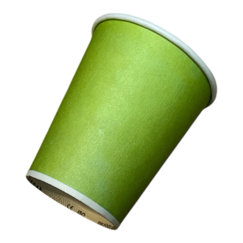 لیوان یکبار مصرف کاغذی مدل ساده بسته 100 عددی