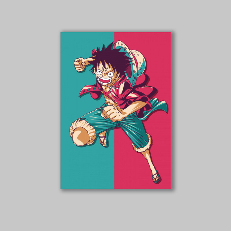 تابلو شاسی مدل انیمه وان پیس One Piece کد LA-10384