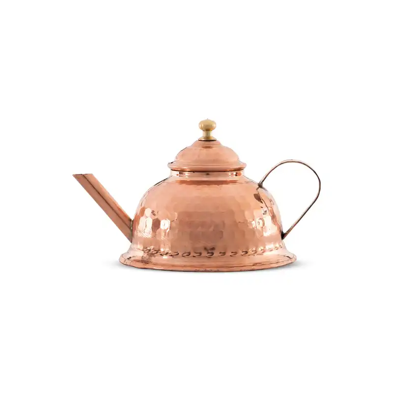 قوری زعفران مسی کد 3